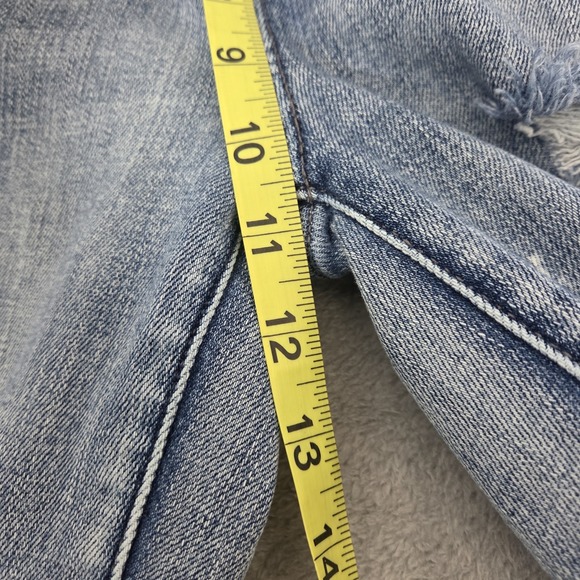 Judy Blue Skinny Fit Button Fly Distressed Raw Hem Denim  Jeans Womens Size 9/29 - Picture 13 of 16